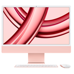 Apple iMac 24” 4.5K Retina, Apple M3 8C CPU, 10C GPU/8GB/512GB SSD/Pink/INT Apple