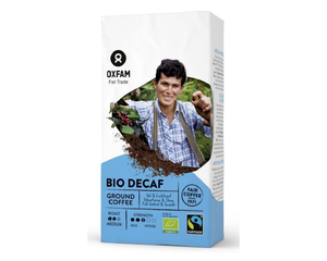 Ekologiška malta kava be kofeino Arabica/Robusta Fair Trade, 250 g, Oxfam