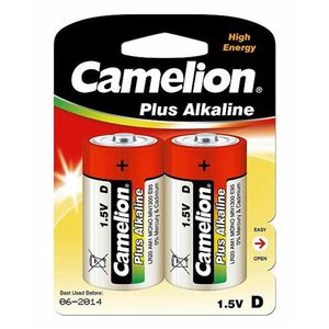 Camelion Plus Alkaline D size (LR20), 2-pack 1-pack maitinimo elementai