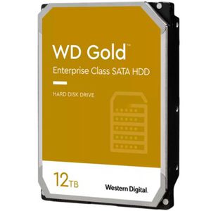 WD Gold 12TB HDD 7200rpm 6Gb/s serial ATA sATA 256MB cache 3.5inch intern RoHS compliant Enterprise Bulk