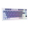 Royal Kludge RK M75 RGB Ocean Blue wireless keyboard | 75%, Hot-swap, Silver switches, US