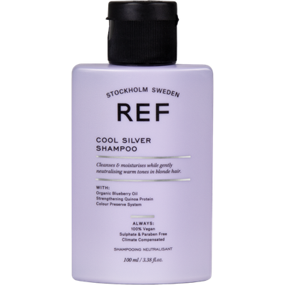 REF Cool Silver Shampoo Geltonus atspalvius neutralizuojantis šempūnas, 100ml