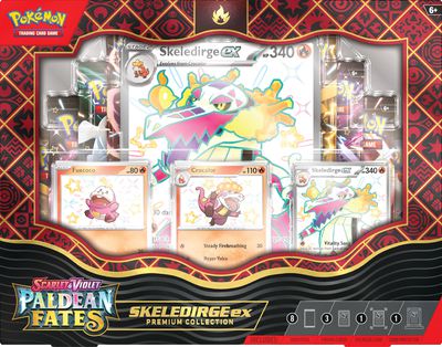 Pokémon TCG - Scarlet & Violet 4.5 Paldean Fates Premium Collection - Skeledirge ex