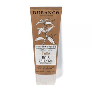 Durance Shampoo For Hair &amp; Body Oriental Wood Kūno ir plaukų prausiklis vyrams, 200ml