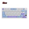 Royal Kludge RK M75 RGB Taro Milk wireless keyboard | 75%, Hot-swap, Silver switches, US