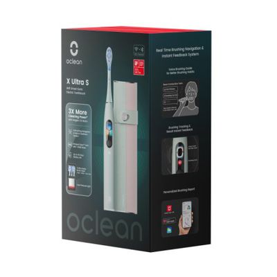 Xiaomi Oclean Electric Toothbrush X Ultra Set, Green - elektrinis dantų šepetėlis