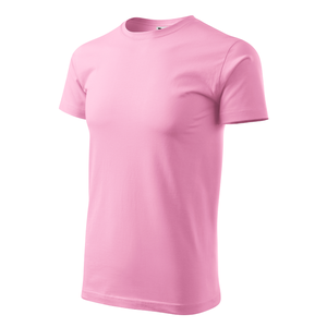 Marškinėliai MALFINI Basic Pink, vyriški 160g/m2