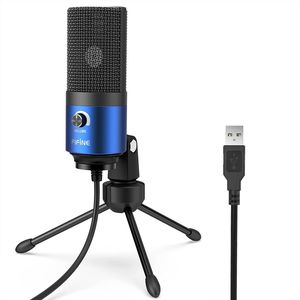 FIFINE K669B Blue Condenser Microphone | USB