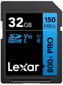 Atminties kortelė Lexar Memory Card Professional 800x PRO 32GB MicroSDXC Flash memory class UHS-I