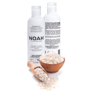 Noah 1.6. Color Protection Shampoo With Fitokeratine From Rice Šampūnas dažytiems ir sruogelėmis dažytiems plaukams, 250 ml