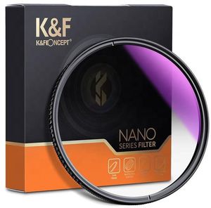 K&F 52MM Nano-X Soft Graduated ND8 Filter, HD, Waterproof, Anti Scratch, Blue Coated