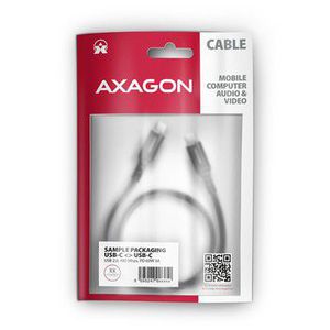 Axagon Data and charging USB 2.0 cable length 3 m. 3A. PD 60W, 3A. Black braided.