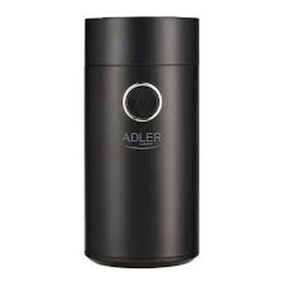 Kavamalė Adler AD4446bs 150 W, Coffee beans capacity 75 g, Lid safety switch, Black