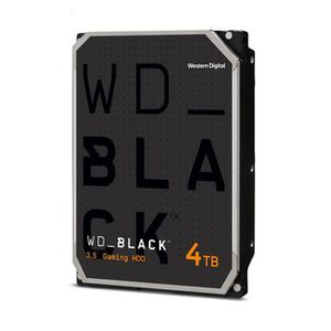 WD Desktop Black 4TB HDD 7200rpm 6Gb/s serial ATA sATA 256MB cache 3.5Inch intern RoHS compliant Bulk