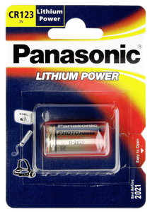 Panasonic Photo CR 123 A Lithium