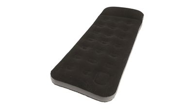 Pripučiamas čiužinys Outwell Excellent Single Sleeping Mat, Flock, Black and Grey