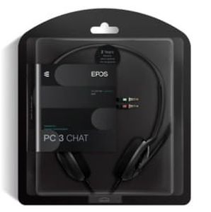 Sennheiser PC 3 CHAT Laisvų rankų Juoda