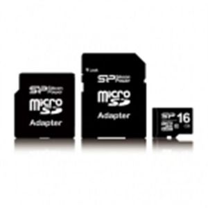 SILICON POWER 32GB, MICRO SDHC, CLASS 10 WITH SD ADAPTER