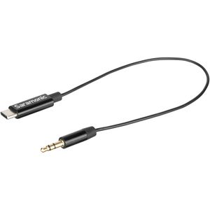SARAMONIC CABLE SR-C2011 MALE 3.5MM TRRS TO MALE USB TYPE-C ADAPTER CABLE