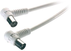 Vivanco coaxial cable angled 5m (48035)