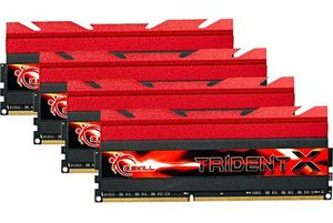 G.Skill TridentX DDR3 32GB (4x8GB) 2400MHz CL10 1.65V XMP