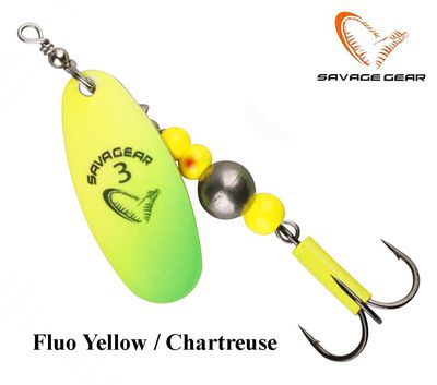 Sukriukė SAVAGEAR CAVIAR Fluo Yellow/Chartreuse 6 g