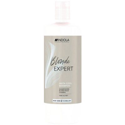 Indola Blonde Expert Insta Cool Shampoo Geltonus atspalvius neutralizuojantis šampūnas, 1000ml