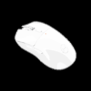 Pelė G3M Pro | Gaming Mouse | 2.4G/Bluetooth/Wired | White