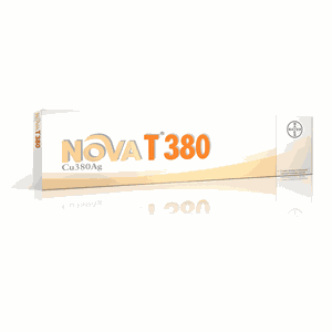 NOVA T 380 gimdos kontraceptinė priemonė turinti vario (prietaisas) N1 