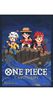 One Piece Card Game - Official Sleeves 6 - The Three Captains (Dot)