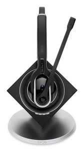 EPOS | SENNHEISER IMPACT DW Pro 1 USB ML - EU Laisvų rankų įranga Bevielis Su lankeliu Biuras / skambučių centras Juoda, Sidabras