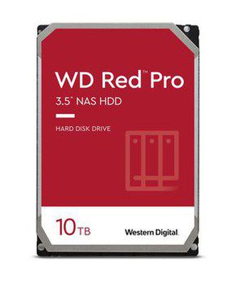 WD Red Pro 10TB SATA 6Gb/s 256MB Cache Internal 3.5Inch 24x7 7200rpm optimized for SOHO NAS systems 1-24 Bay HDD Bulk