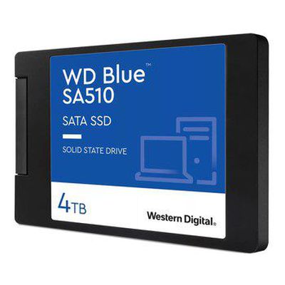 WD Blue SA510 SSD 4TB SATA III 6Gb/s cased 2.5inch 7mm internal single-packed