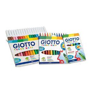 *Flomasteriai Fila Giotto Turbo Maxi, 6 spalvos
