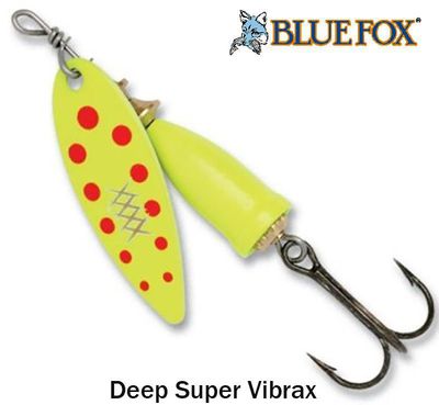 Sukriukė Blue Fox Deep Super Vibrax YR 8 g