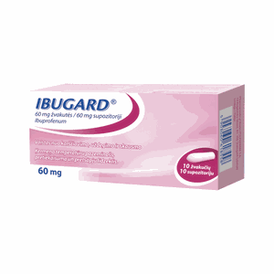 Ibugard 60 mg žvakutės N10