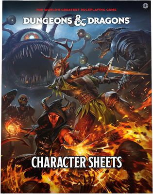 Dungeons & Dragons Character Sheets 2024