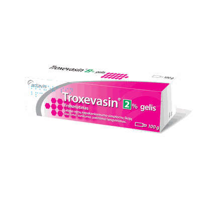 Troxevasin 20 mg/g gelis 100 g 