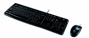 Klaviatūra+pelė LOGITECH MK120, US