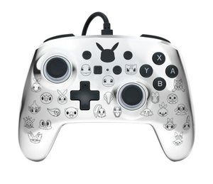 PowerA Pikachu Black & Silver Wired Controller for Nintendo Switch