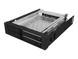 Raidsonic ICY BOX IB-2227StS Mobile Rack for 2x 2,5 HDDs
