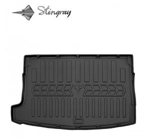 Guminis bagažinės kilimėlis VOLKSWAGEN e-Golf 2014-2020  (hatchback) black /6024421