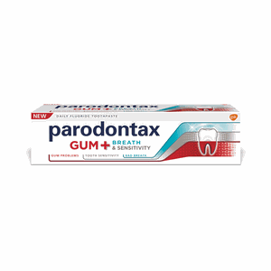PARODONTAX dantų pasta GUM SENSITIVITY AND BREATH 75 ml