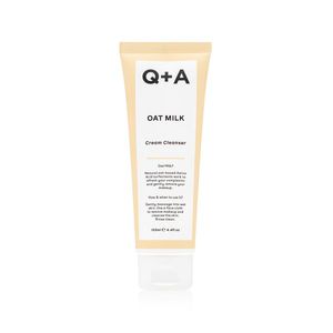 Q+A Oat Milk Cream Cleanser Kreminis veido prausiklis, 125ml