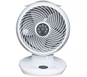 Stalinis ventiliatorius MEACO Air Circulator MeacoFan 650 Table Fan, Number of speeds 12, 12 W, Oscillation, White