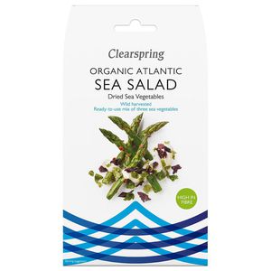 Atlanto jūros daržovių mišinys salotoms, ekologiškas