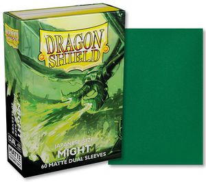 Dragon Shield Japanese Matte Dual Sleeves - Might (60 Pcs)