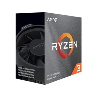 AMD Ryzen 3 3100 3.6GHz CPU 18MB cache 256KB cache AM4 socket BOXED