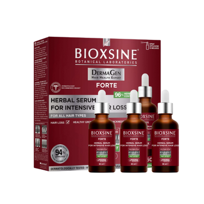 Bioxsine Herbal Serum For Intensive Hair Loss Serumas nuo intensyvaus plaukų slinkimo , 50 ml x 3 vnt