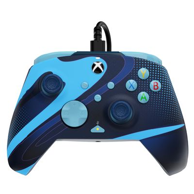 PDP Xbox Series X/S & PC laidinis valdiklis Rematch Glow In The Dark (Blue Tide)